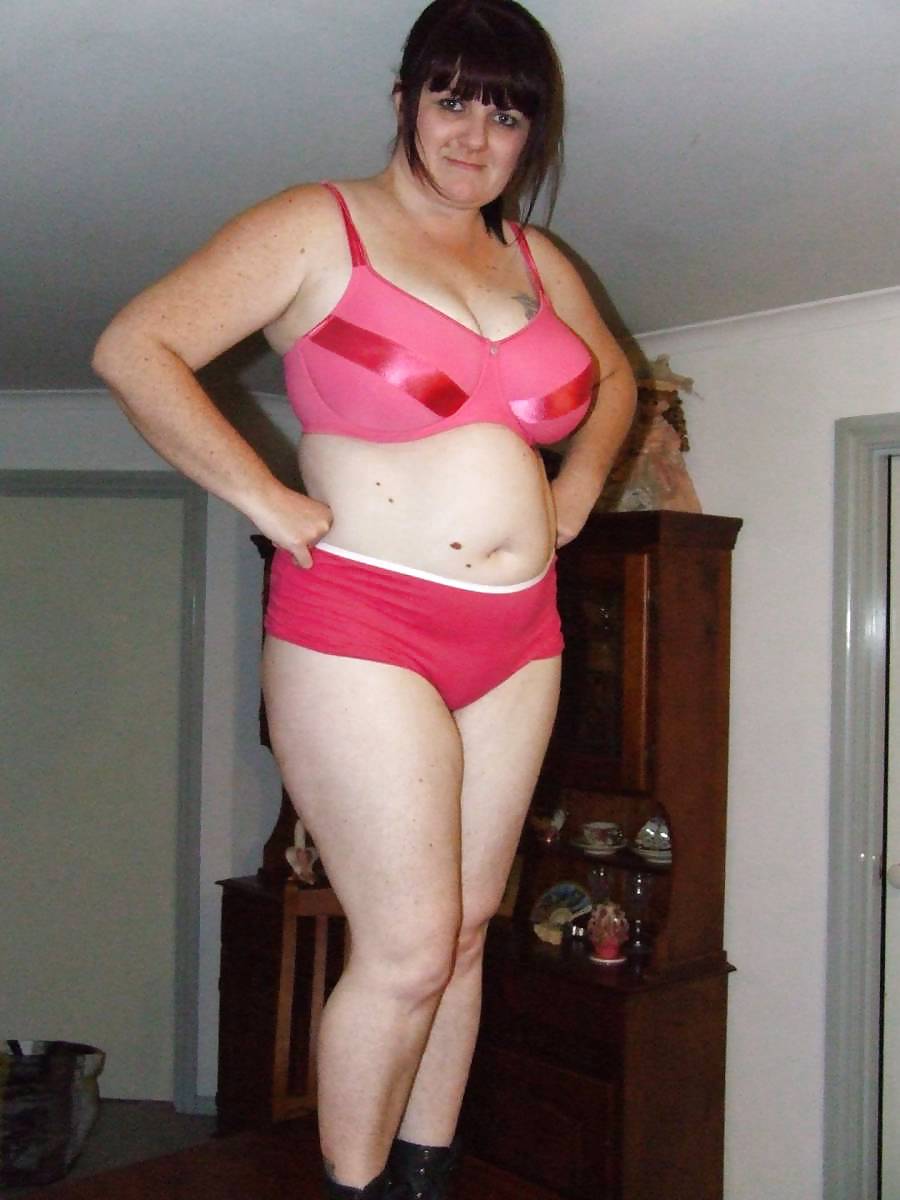 Pale chubby amateur wife with hot pink dress #20432875