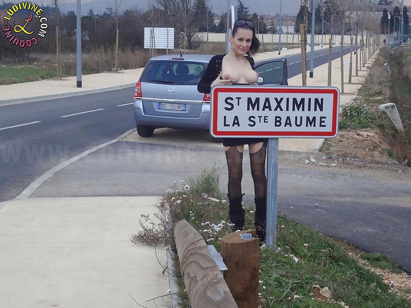 Ludivine slut goes to St Maximin #18025210