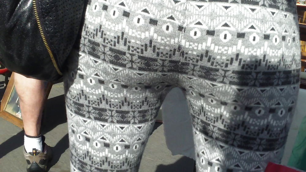 Hot sexy teen butt & ass in tight spandex  #8847651