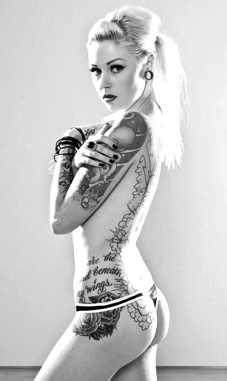 Tattooed inked goddess nude & non nude
 #13890770