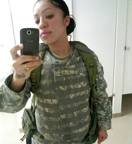 Army Slut - PFC Layla Sanchez #17670992