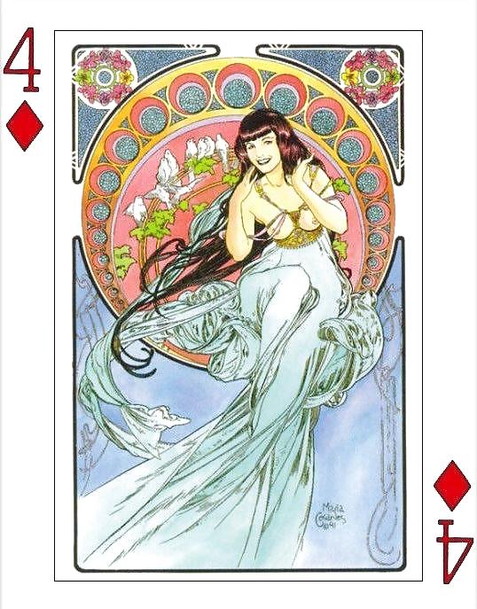 Erotic Playing Cards 6 - Betty Page for  #14009285