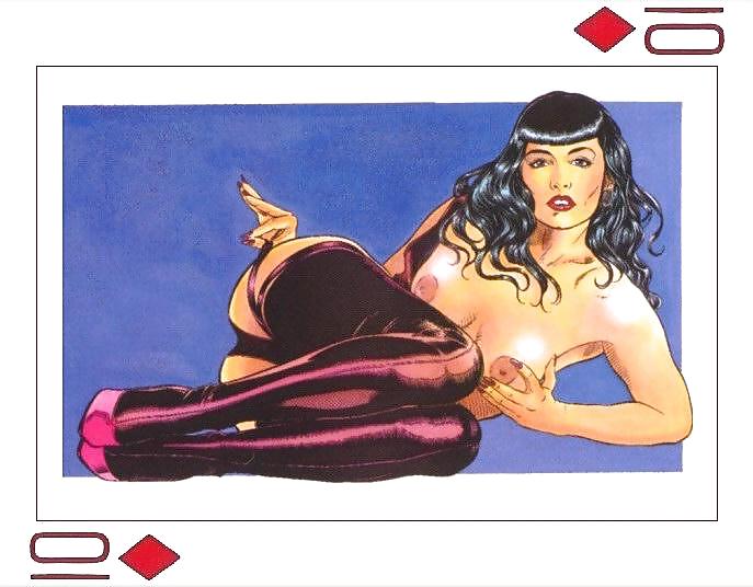 Erotic Playing Cards 6 - Betty Page for  #14009305