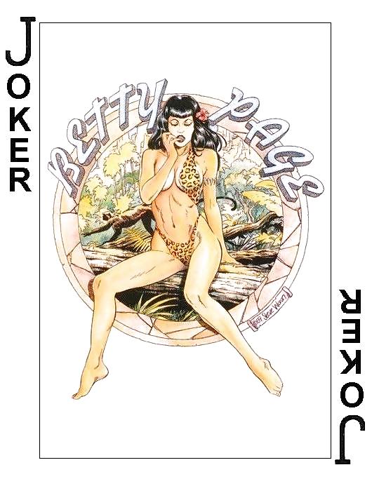 Erotic Playing Cards 6 - Betty Page for  #14009333