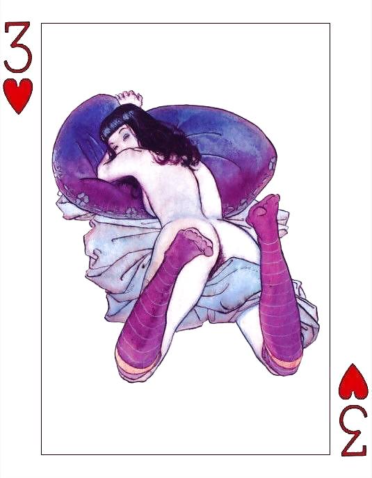 Erotic Playing Cards 6 - Betty Page for  #14009347