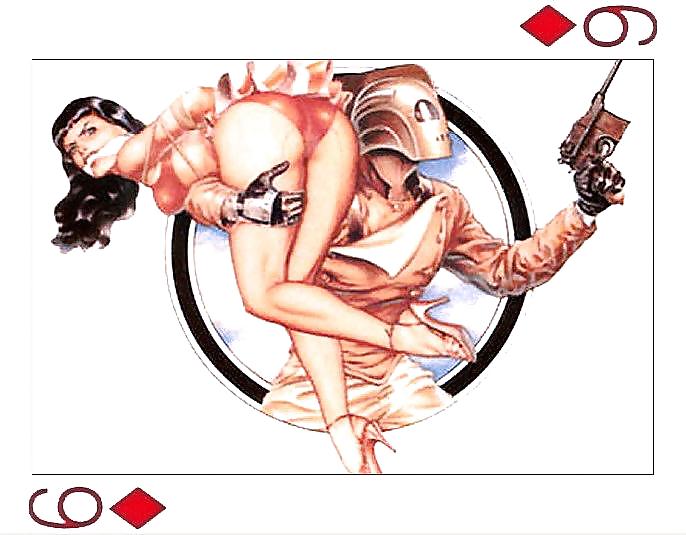 Erotic Playing Cards 6 - Betty Page for  #14009348