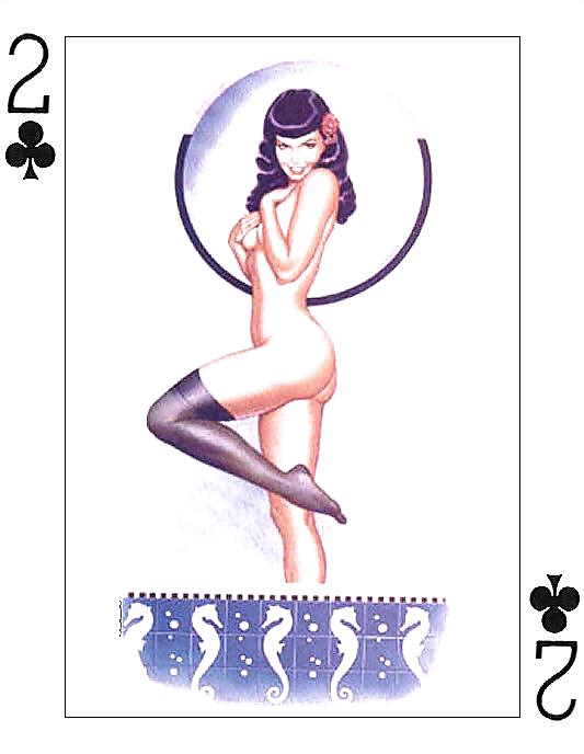 Erotic Playing Cards 6 - Betty Page for  #14009410
