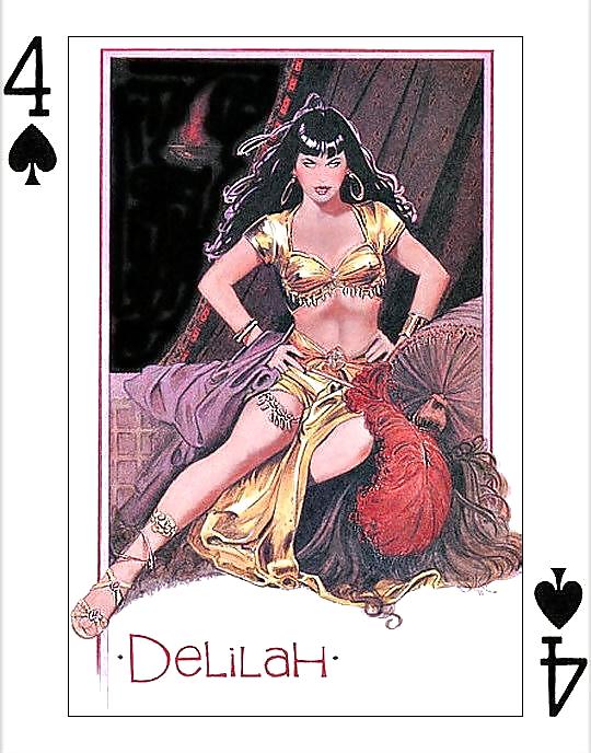 Erotic Playing Cards 6 - Betty Page for  #14009414