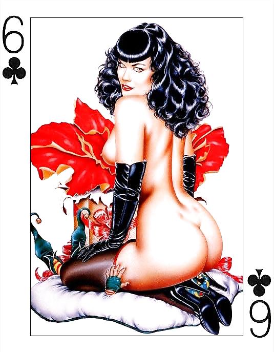 Erotic Playing Cards 6 - Betty Page for  #14009440