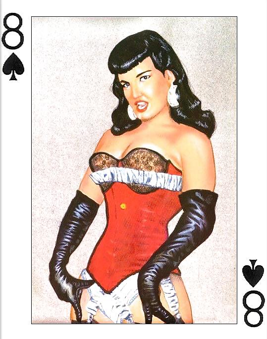 Erotic Playing Cards 6 - Betty Page for  #14009450