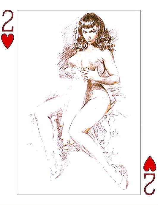 Erotic Playing Cards 6 - Betty Page for  #14009454
