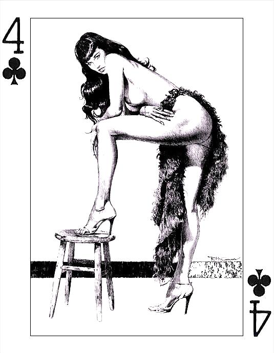 Erotic Playing Cards 6 - Betty Page for  #14009461