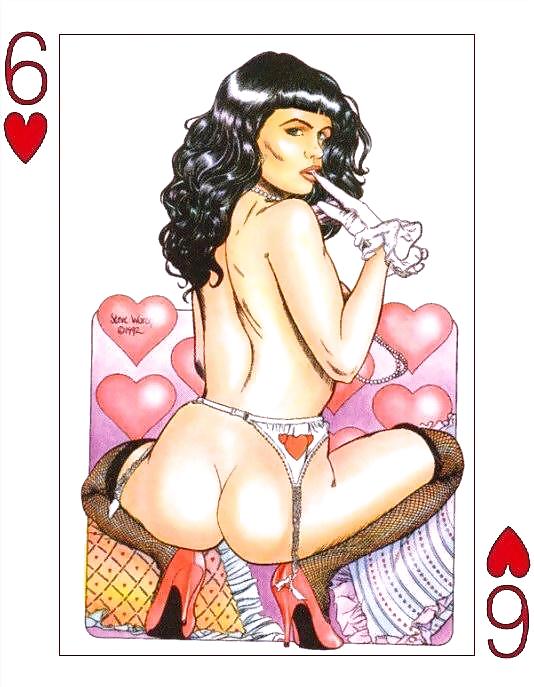 Carte da gioco erotiche 6 - betty pagina per 
 #14009466