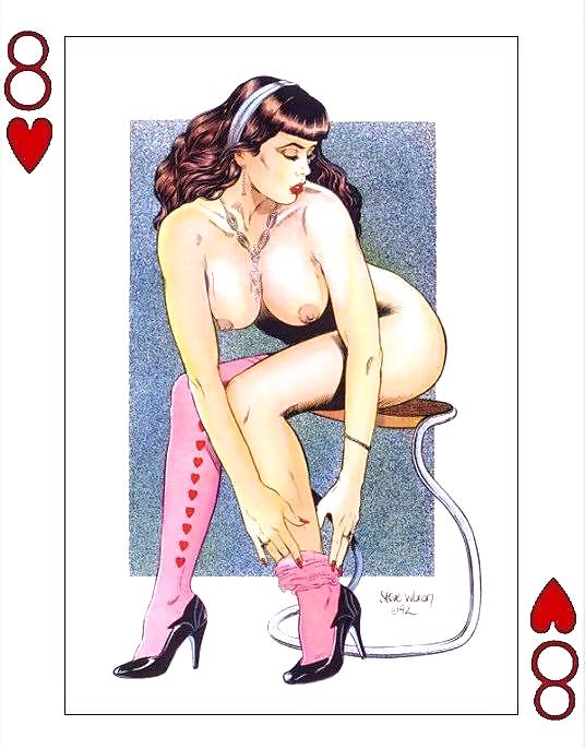 Erotic Playing Cards 6 - Betty Page for  #14009486