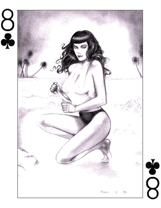 Erotic Playing Cards 6 - Betty Page for  #14009492