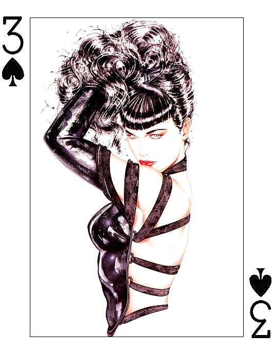 Erotic Playing Cards 6 - Betty Page for  #14009541