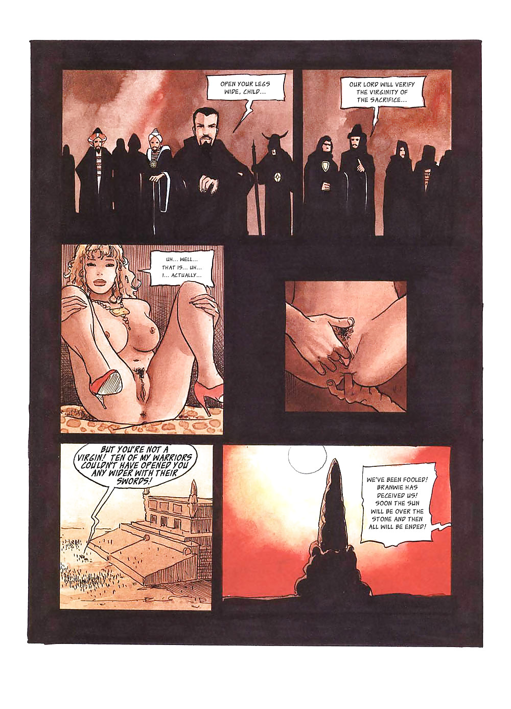 Comic - el sacrificio de la virgen (eng)
 #16338954