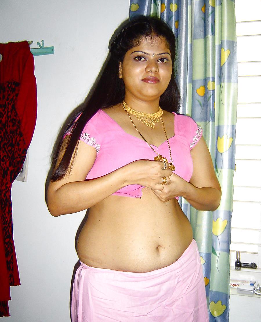 Neha Nair - Pink Saree #10537339