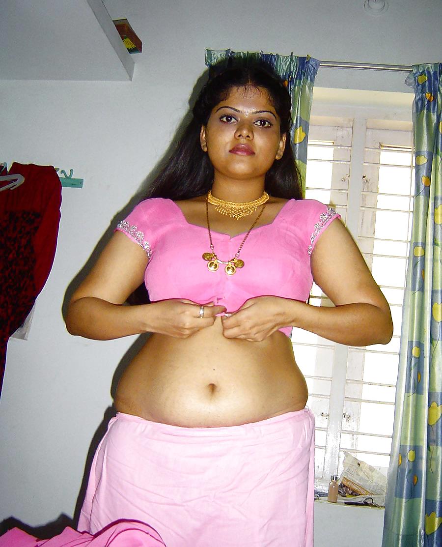 Neha Nair - Pink Saree #10537351