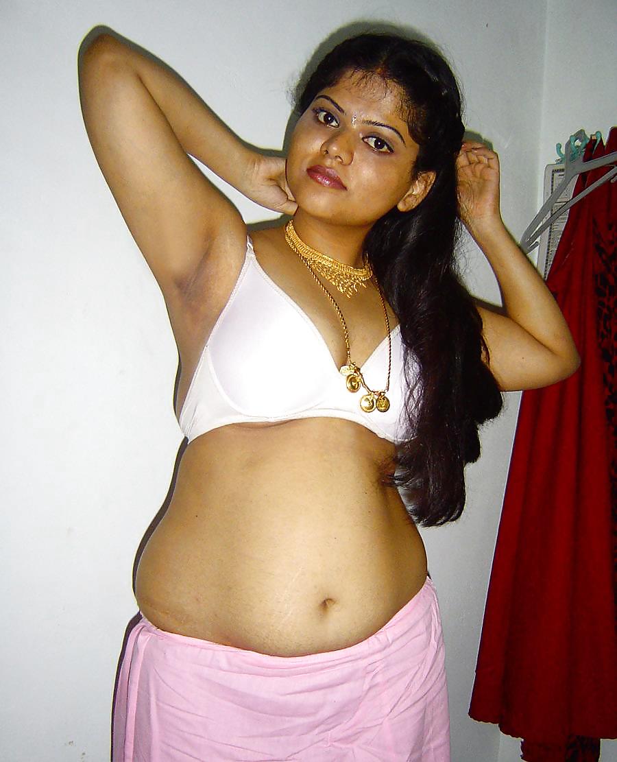 Neha Nair - Pink Saree #10537368
