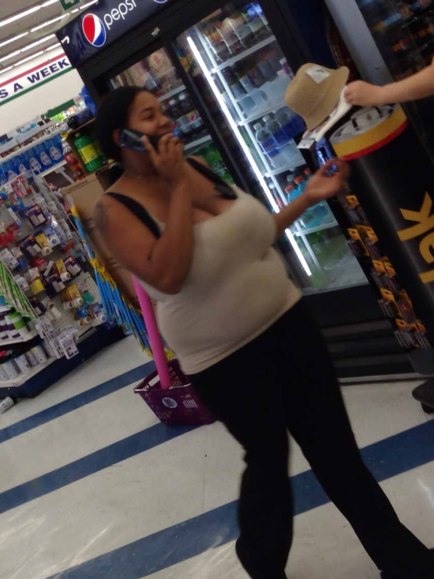 Expansive tit candid