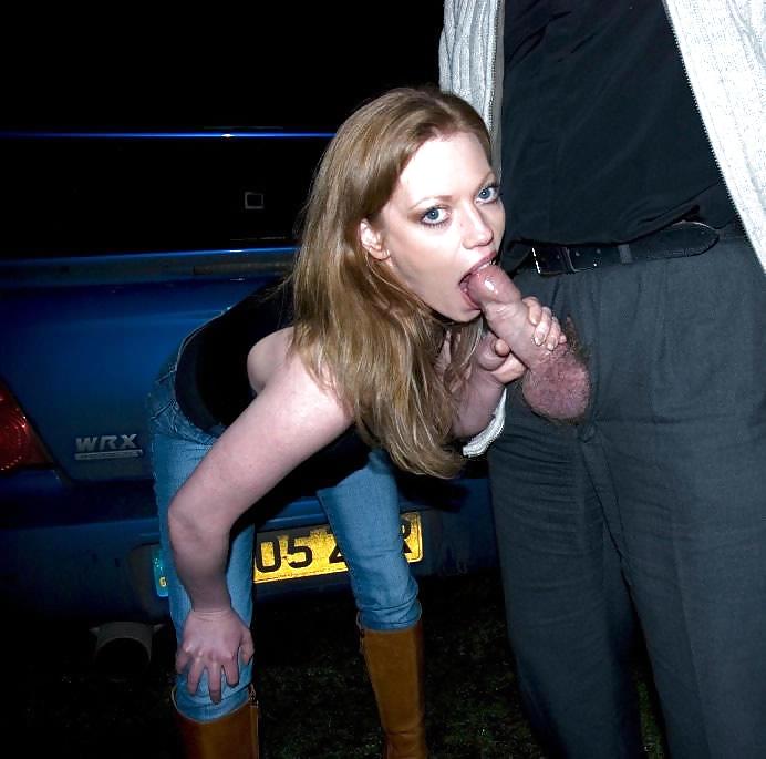 Blowjob outdoors. #4045005