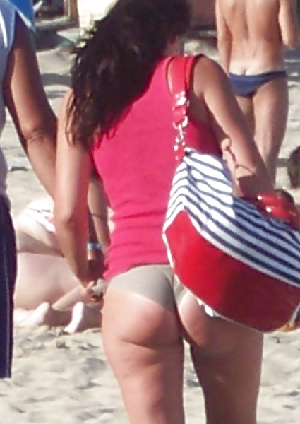 Beach super round greasy ASS #8363231