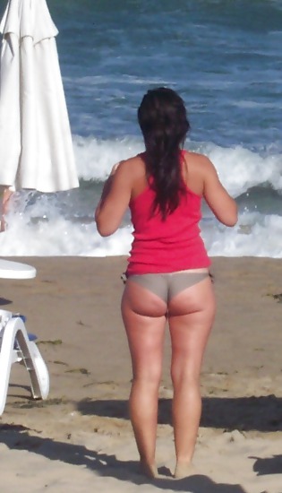 Beach super round greasy ASS #8363291