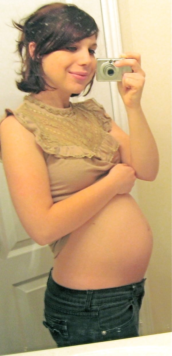 Amateur PREGNANT teen selfshot part 2 #2220944