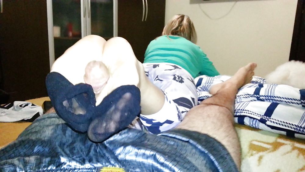 Sexy Strümpfe Footjob Sie Mögen? #20304371