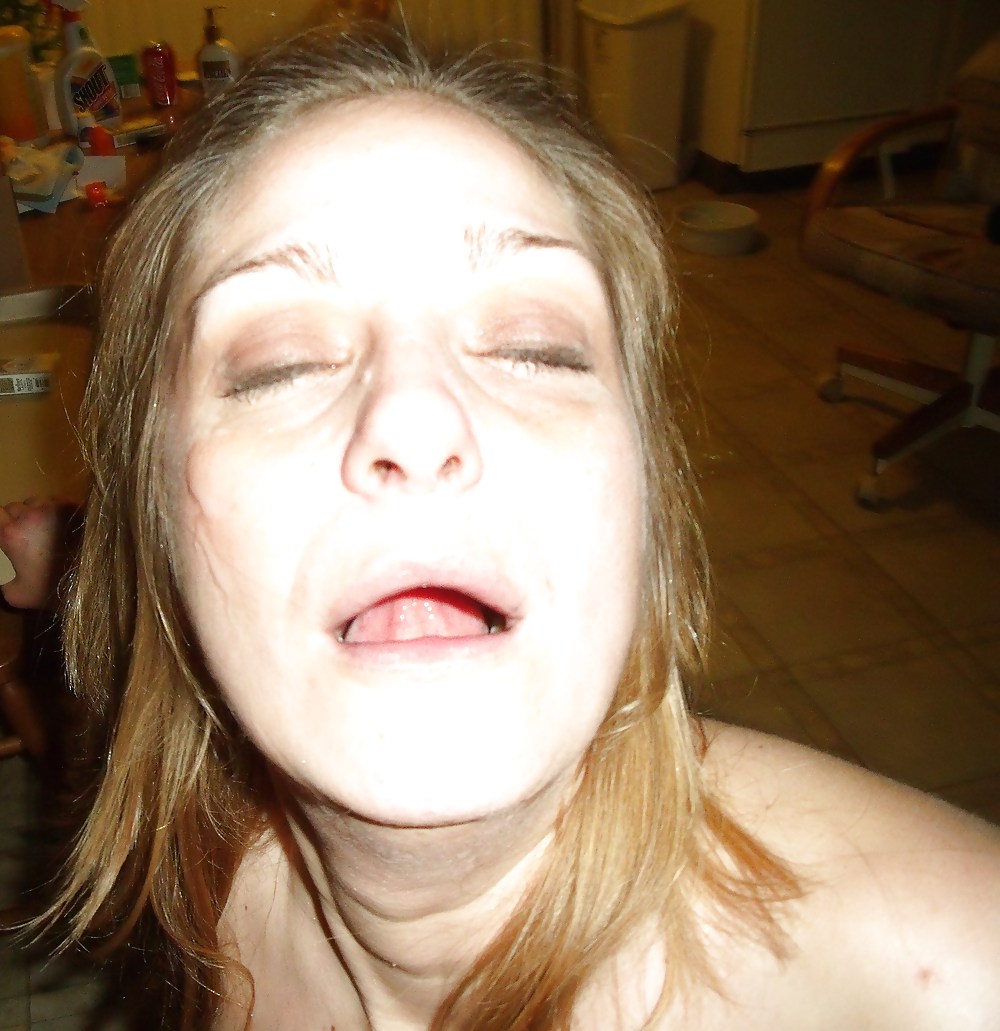 I love seeing cum on my wifes face. #5226070