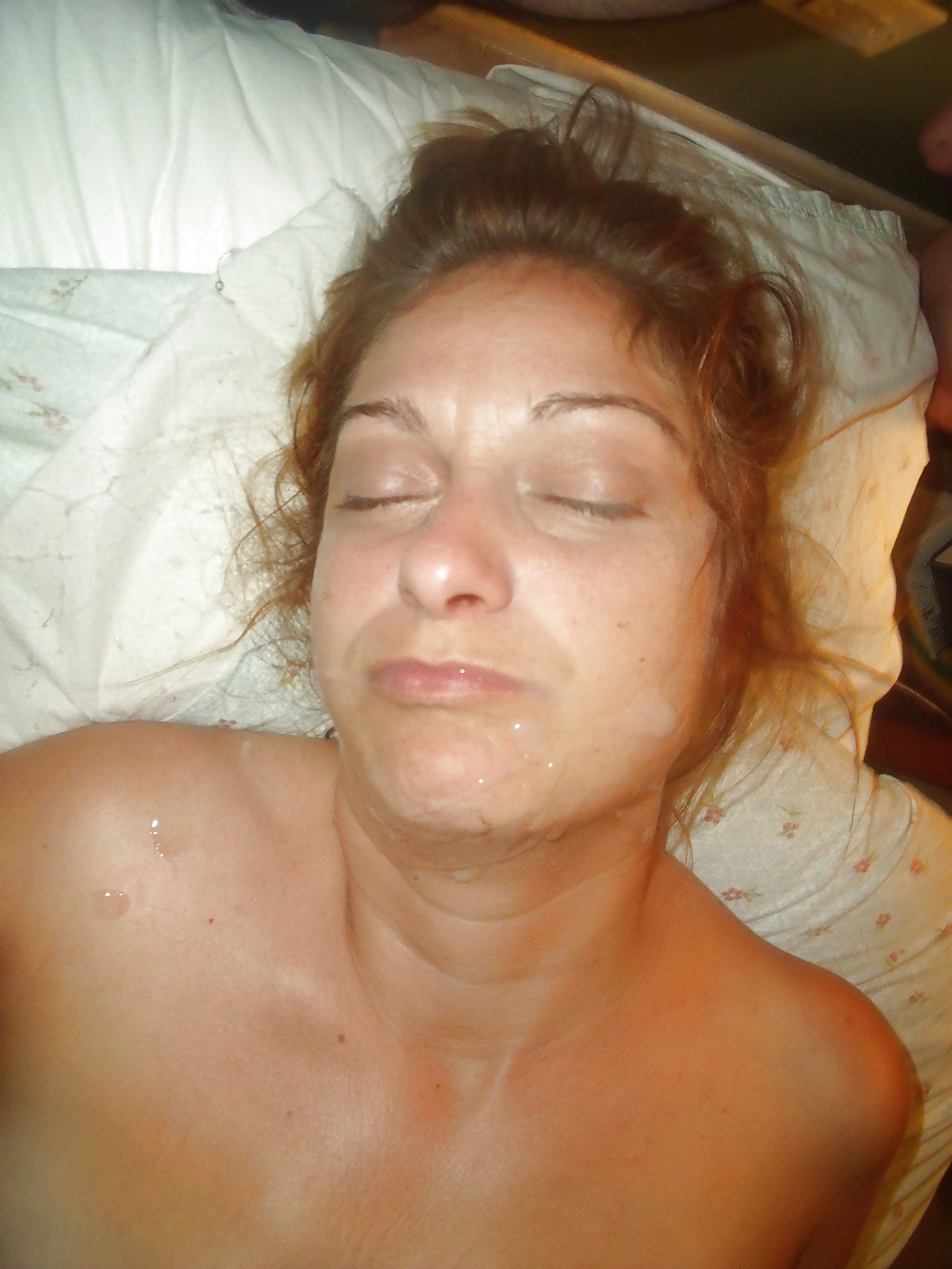 I love seeing cum on my wifes face. #5226137