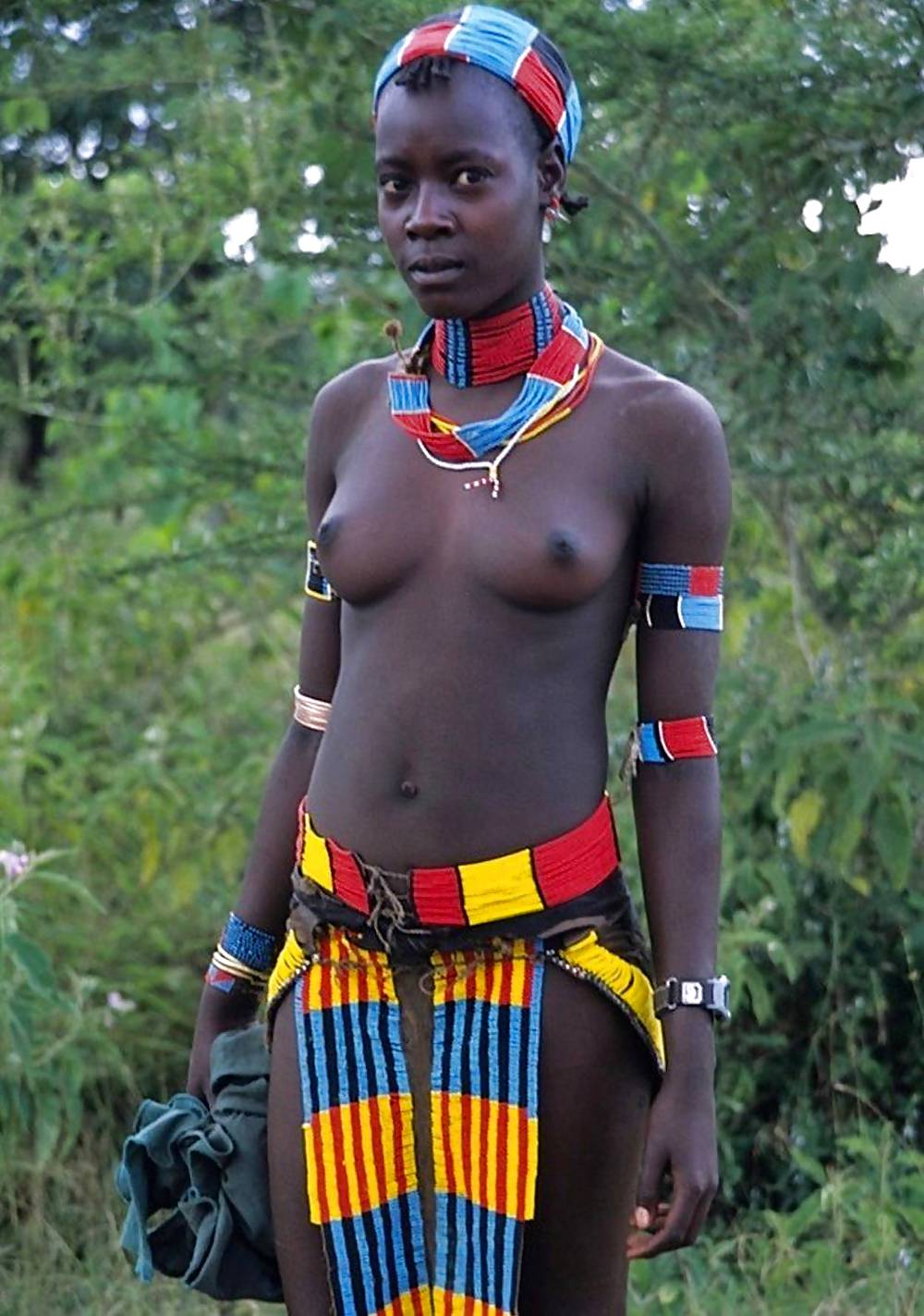 Dschungel Mädchen Aus Kenia #15313578