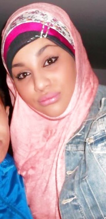 Hijab Schönheit Gesicht Mädchen. #10263578