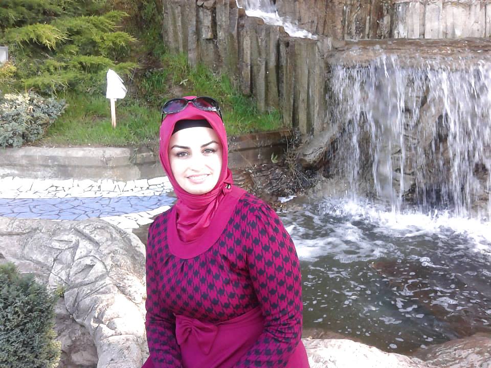 Turbanli hijab árabe turco 
 #21436227