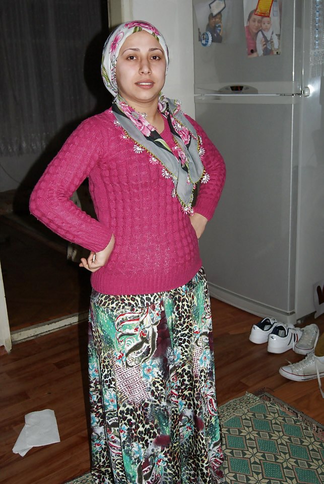 Turbanli hijab árabe turco 
 #21436233