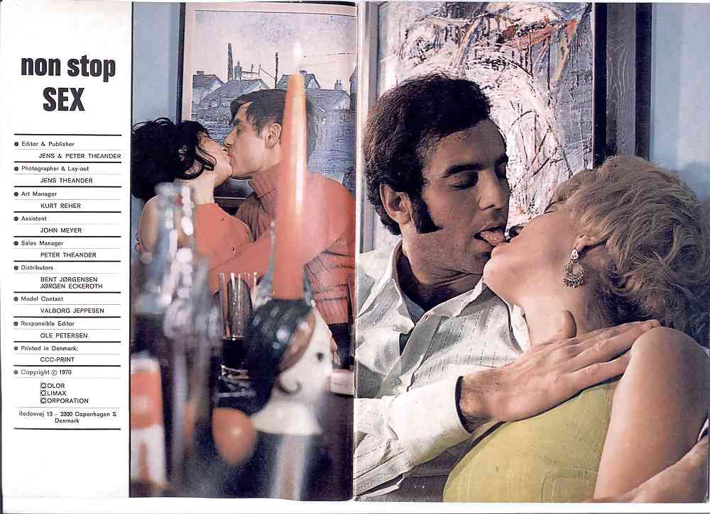VIntage Magazines Non Stop Sex - 1970 #1543079