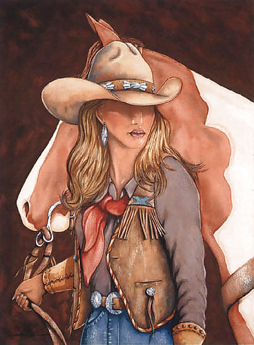 Toons Cowgirl #9002306