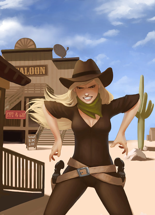 Toons Cowgirl #9002392