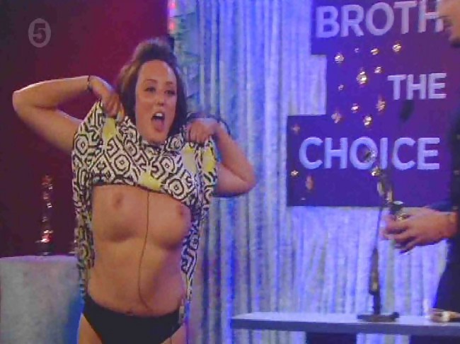 Charlotte Crosby - Geordie Shore, Big Brother Flashes Boobs #19733278