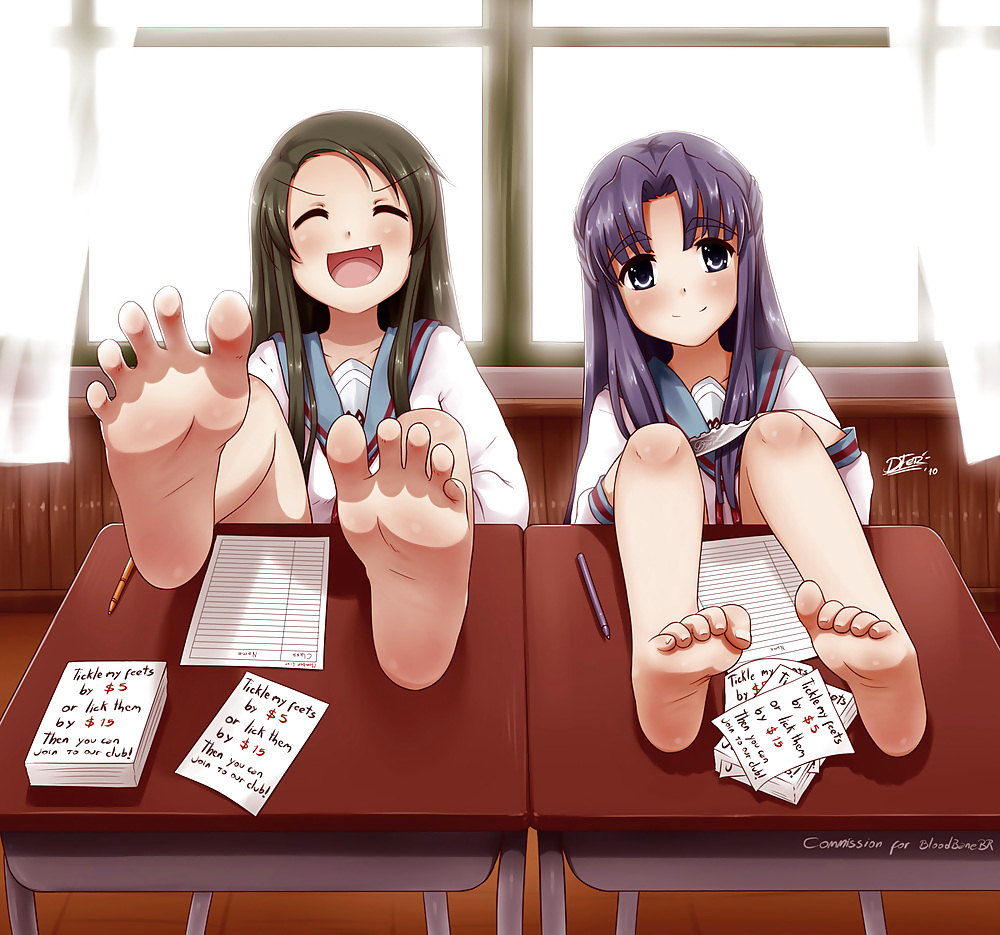 Sexy Feet Anime Style #13322326