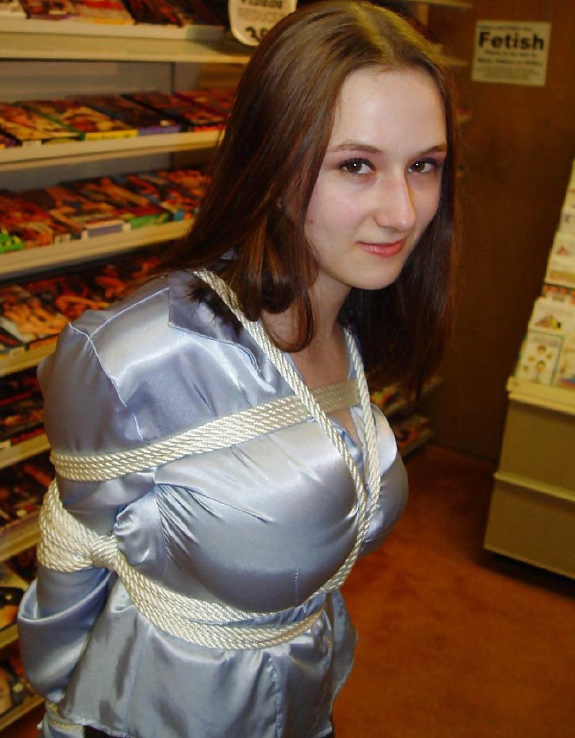 Satin bound and tied #5351695