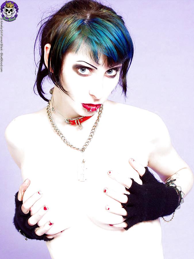 Emo, gothic, punk women #3739721
