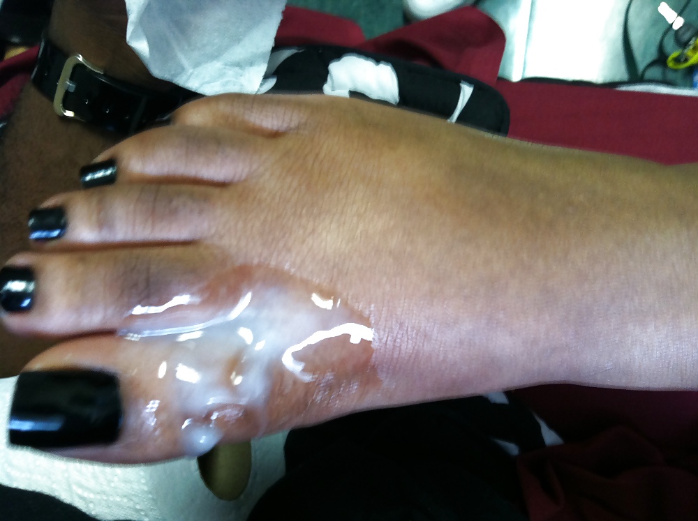Shadowy Toes Footjob #9608041