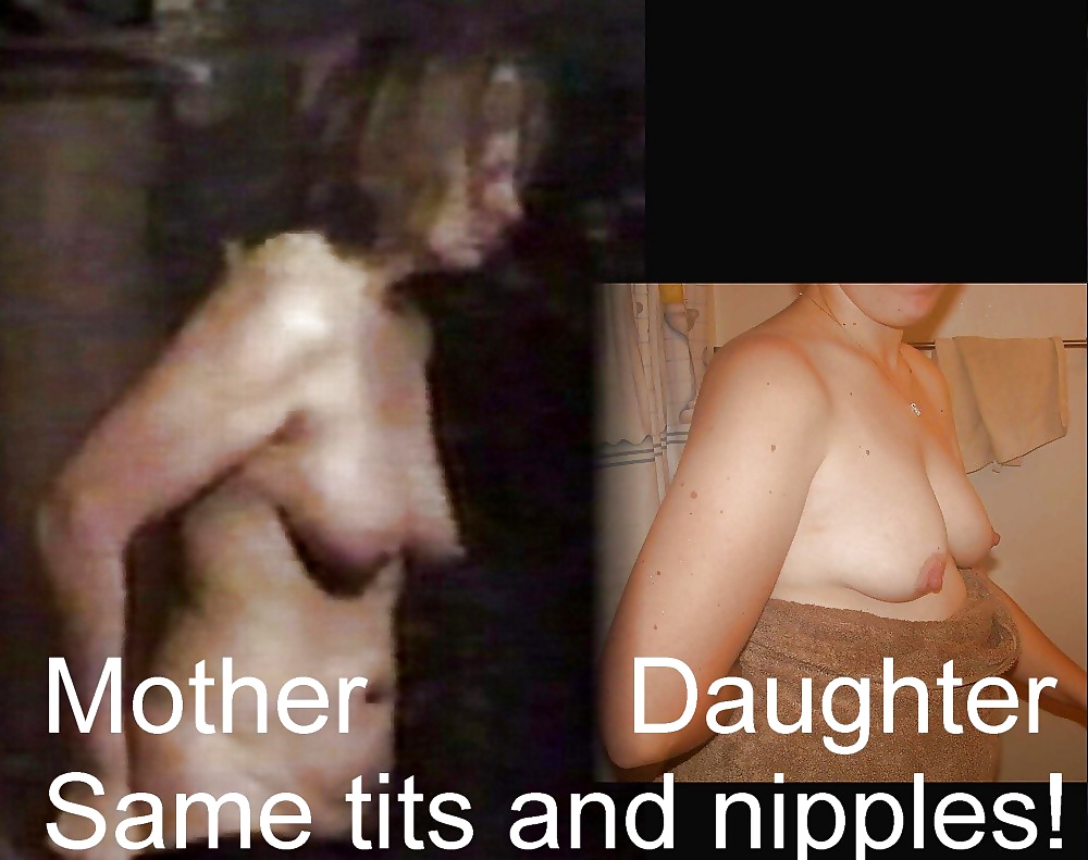 Mother in law. Her daughter has the same tits and nipples? #16734813