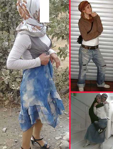 Outdoor jilbab hijab niqab arab turkish tudung turban mallu6 #15464609