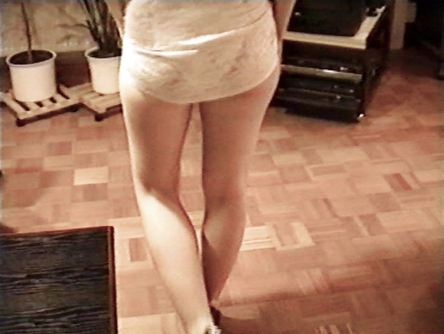SAG - White Zip Bustier & Short Lace Skirt Long Legs 20 #16322476