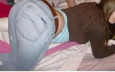 My big bum in jeans #897637