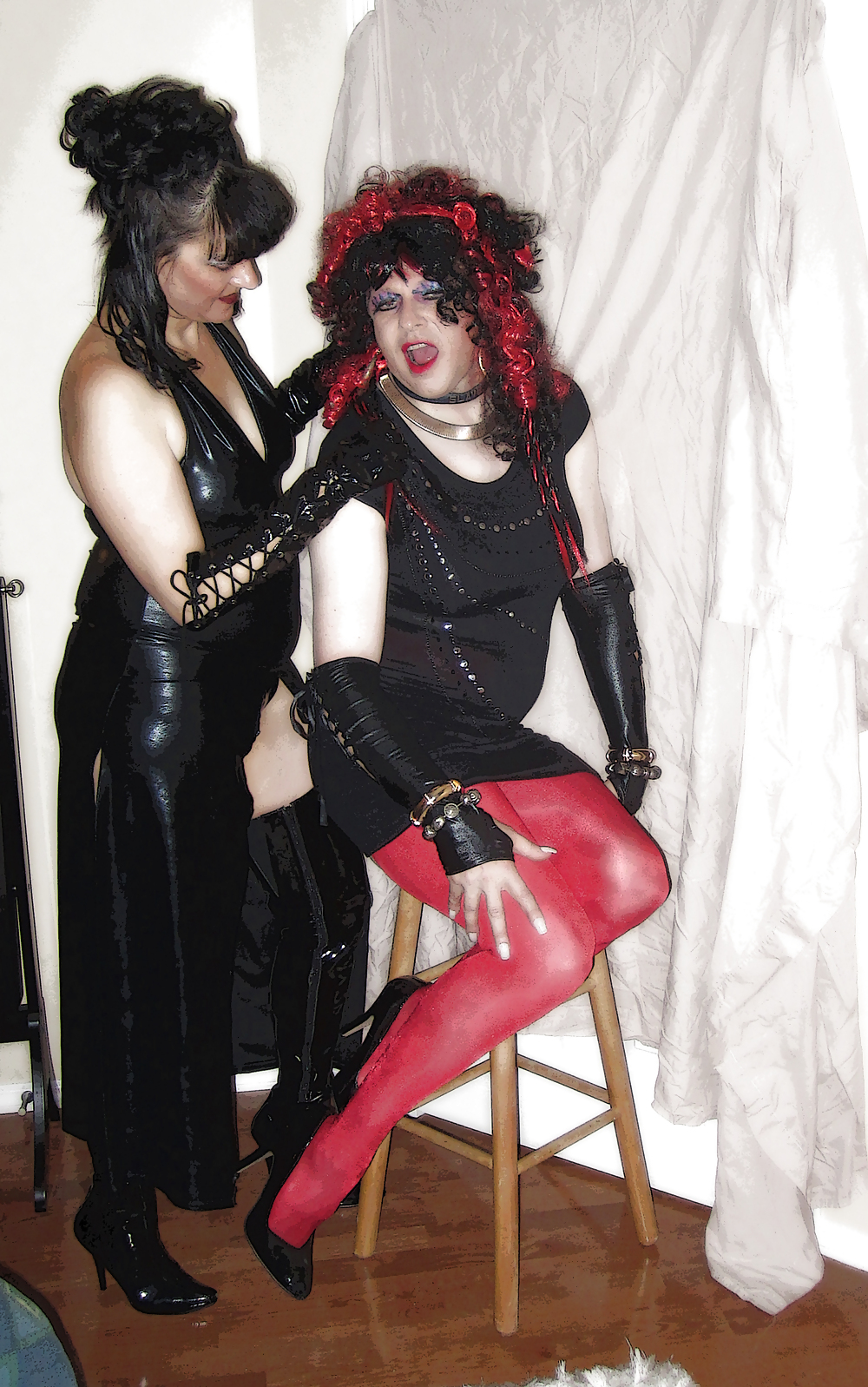 Mistress and her sissy
 #22041693