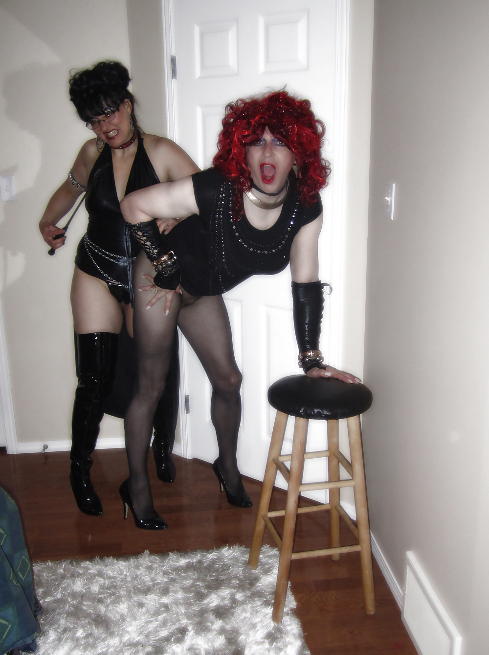Mistress and her Sissy #22041870